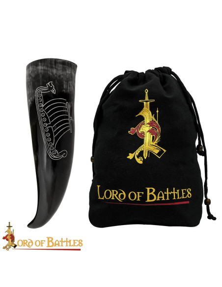 Corno di nave vichinga per bere...