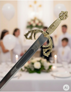 Spada Tizona per comunioni (con testo inciso personalizzato) 2