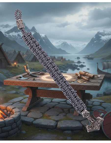 Bracciale in paracord con martello in...