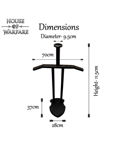 Supporto in legno per armature,...