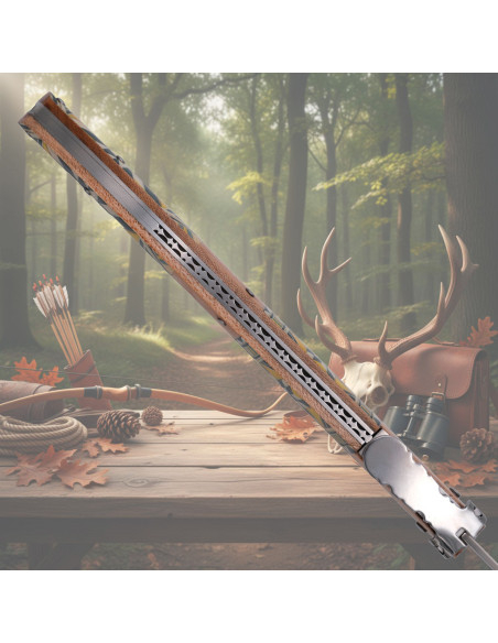 Coltello a molla decorato Third della...