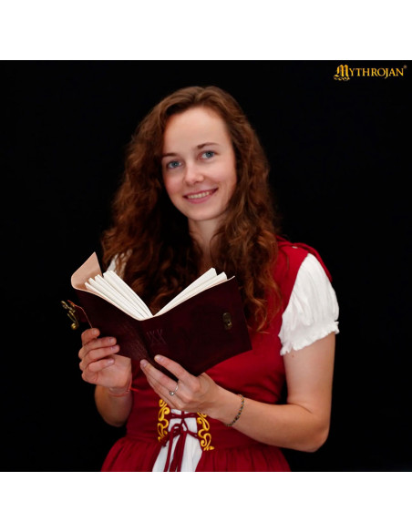 Diario medieval copertina in pelle...