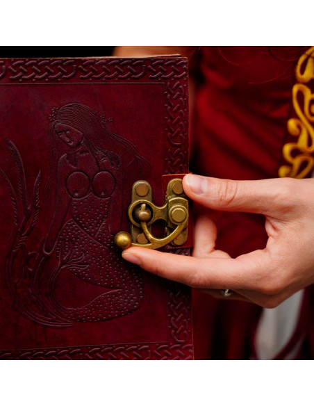 Diario medieval copertina in pelle...