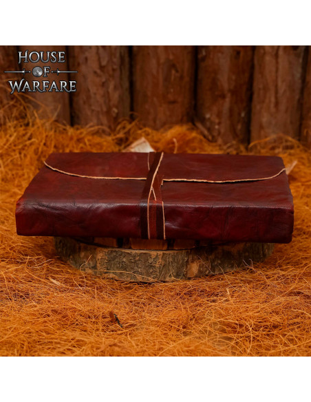 Diario medieval rustico con copertina...