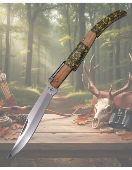 Navaja carrucola Third mango decorato...