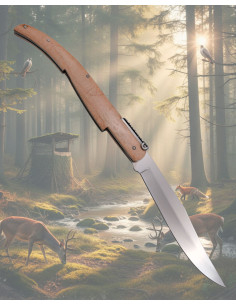 Coltello a molla Third serie Legno di acero (32,7 cm.)
