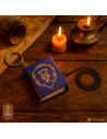Portachiavi mini diario con copertina in pelle di World Of Warcraft - Alleanza