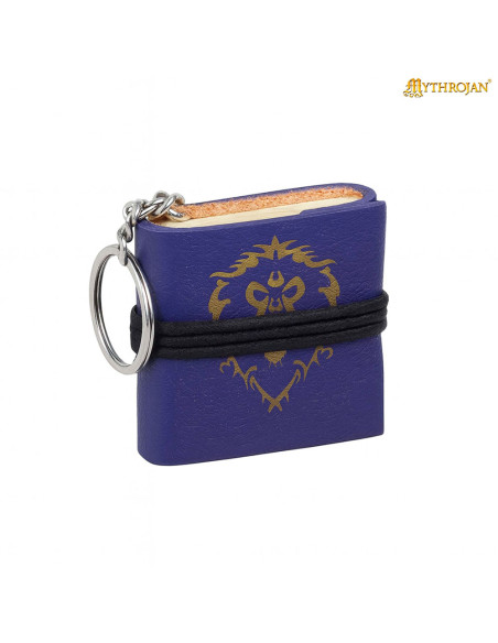 Portachiavi mini diario con copertina...