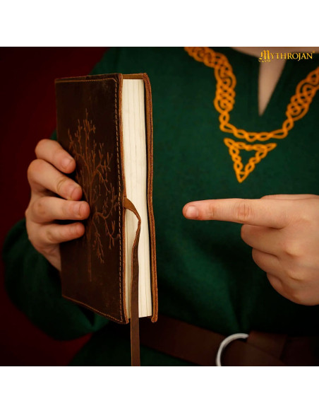 Diario medieval copertina in pelle...