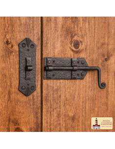 Fermo rustico forgiato a mano per porte