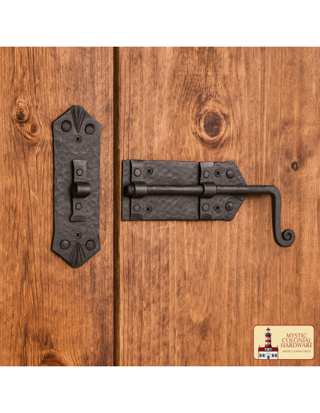 Fermo rustico forgiato a mano per porte Fermo rustico forgiato a mano per porte