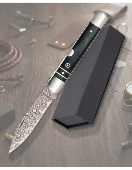 Navaja albainox machete damasco,...