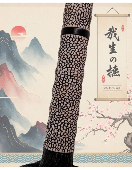 Katana decorativa impugnatura Cobra Nera