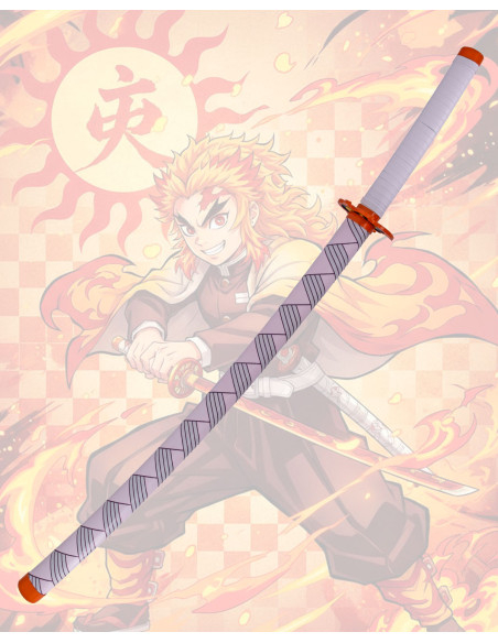 Katana decorativa Rengoku Kyojuro di...