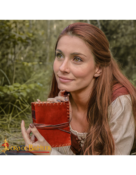 Diario medieval copertina in pelle...