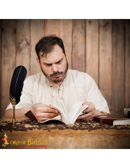 Diario medieval copertina in pelle...