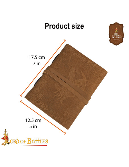 Diario medieval con copertina in... Diario medieval con copertina in...