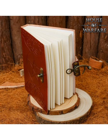 Diario medieval copertina in pelle...