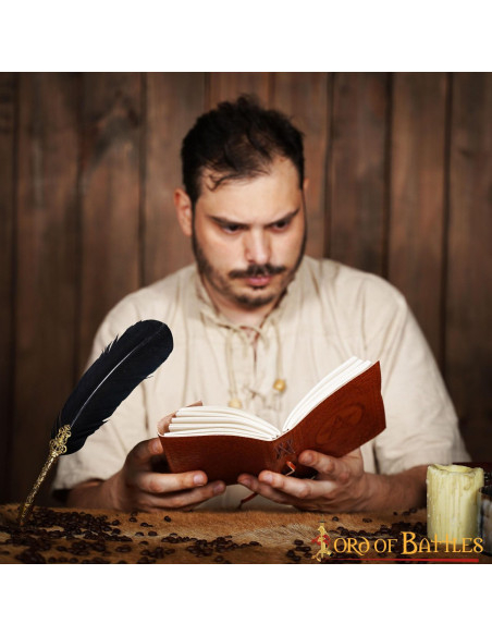 Diario medieval copertina in pelle...