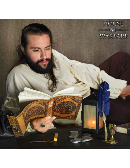 Diario medieval copertina in pelle...