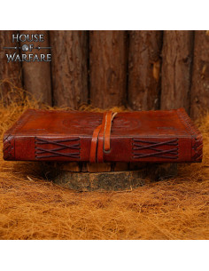 Diario medieval copertina in pelle con design floreale... 2