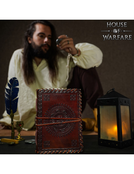 Diario medieval copertina in pelle...