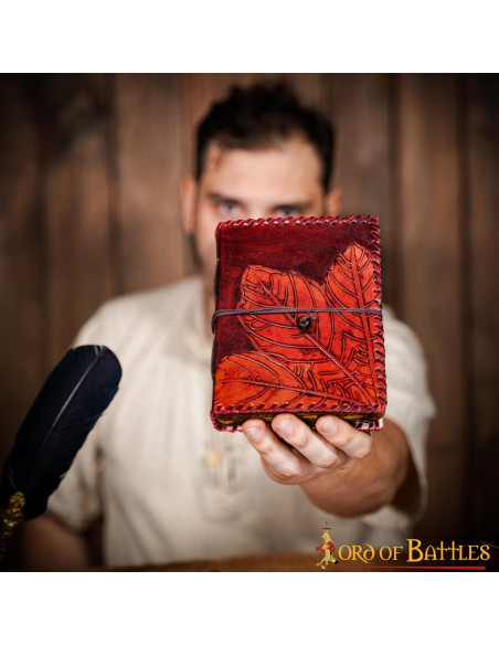 Diario medieval copertina in pelle...