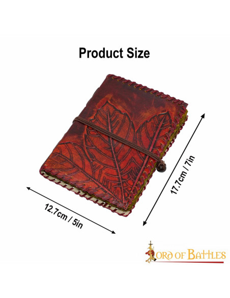 Diario medieval copertina in pelle...