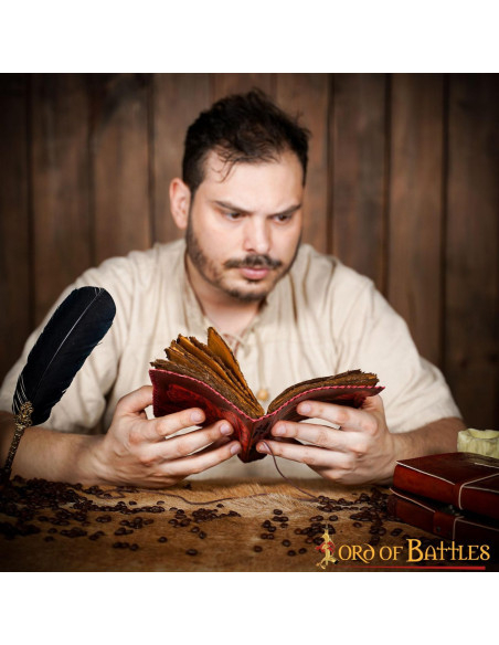 Diario medieval copertina in pelle...