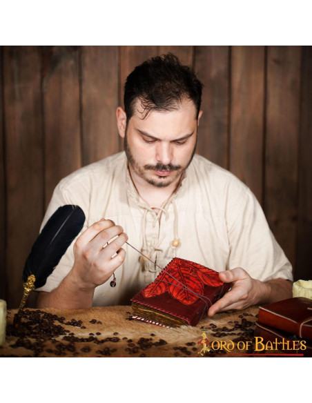 Diario medieval copertina in pelle...