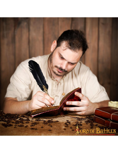 Diario medieval copertina in pelle...