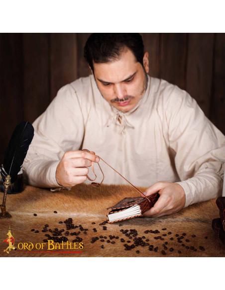 Diario medieval copertina in pelle...