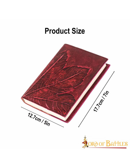 Diario medieval copertina in pelle...