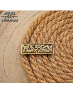 Piastra decorativa vichinga in ottone, per cinture 2