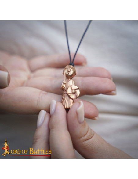 Ciondolo vichingo medieval dama...