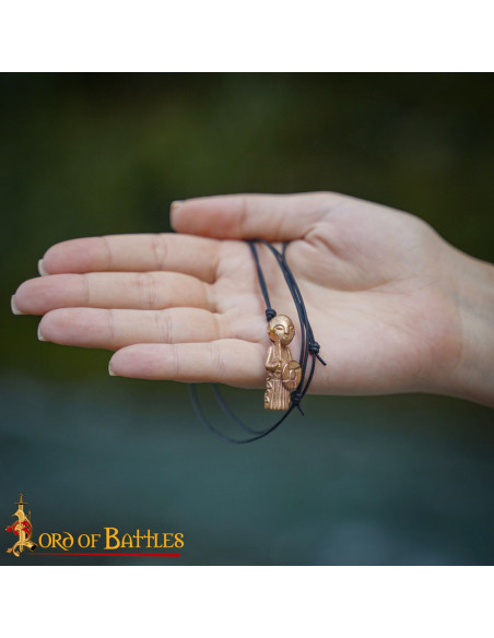 Ciondolo vichingo medieval dama...