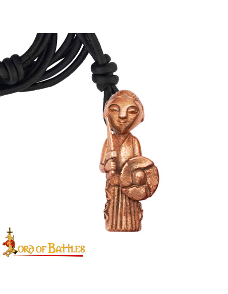 Ciondolo vichingo medieval dama...