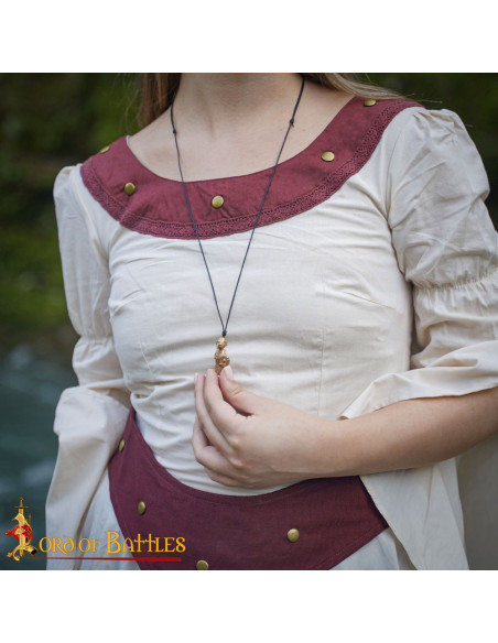 Ciondolo vichingo medieval dama...