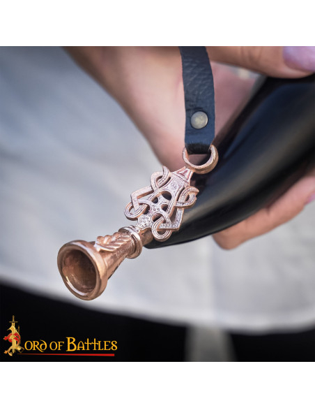 Corno medievale autentico con...