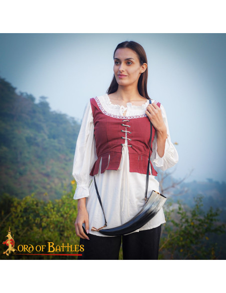 Corno medievale autentico con...