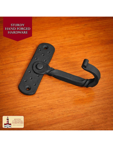 Supporto rustico da parete forgiato a...