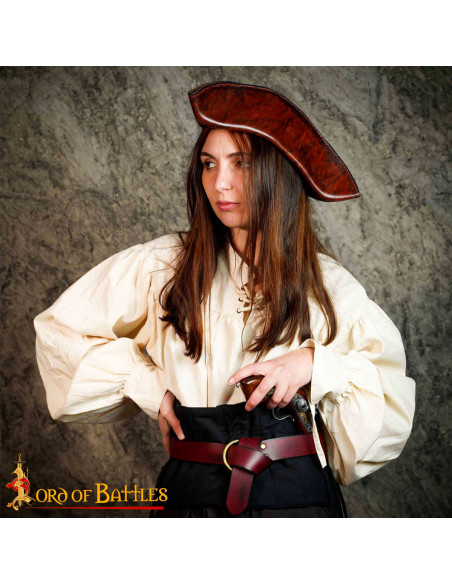 Cintura in pelle Fantasia fatta a...