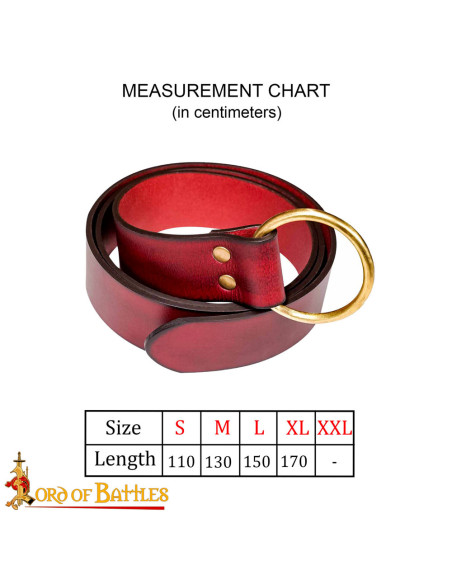 Cintura in pelle Fantasia fatta a...