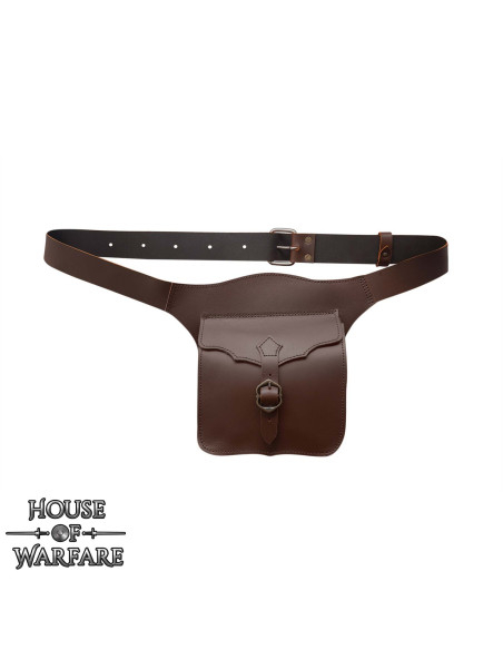 Borsa a tracolla in pelle marrone... Borsa a tracolla in pelle marrone...