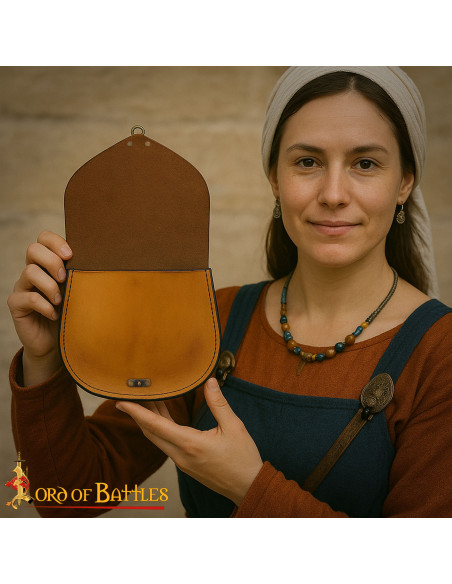 Borsa medievale per cintura con... Borsa medievale per cintura con...
