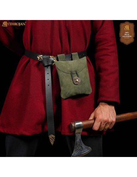 Borsa marsupio medievale in pelle... Borsa marsupio medievale in pelle...