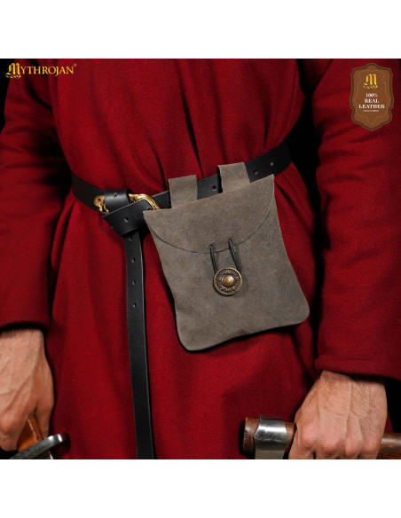 Borsa marsupio medievale in pelle... Borsa marsupio medievale in pelle...