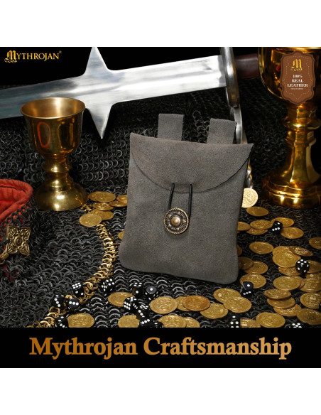 Borsa marsupio medievale in pelle... Borsa marsupio medievale in pelle...