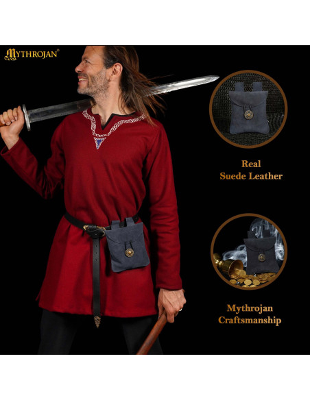 Borsa marsupio medievale in pelle... Borsa marsupio medievale in pelle...