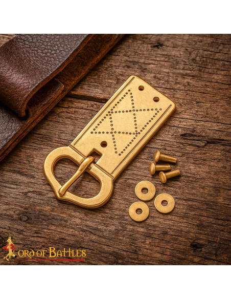 Fibbia geometrica Basso Medioevo,...